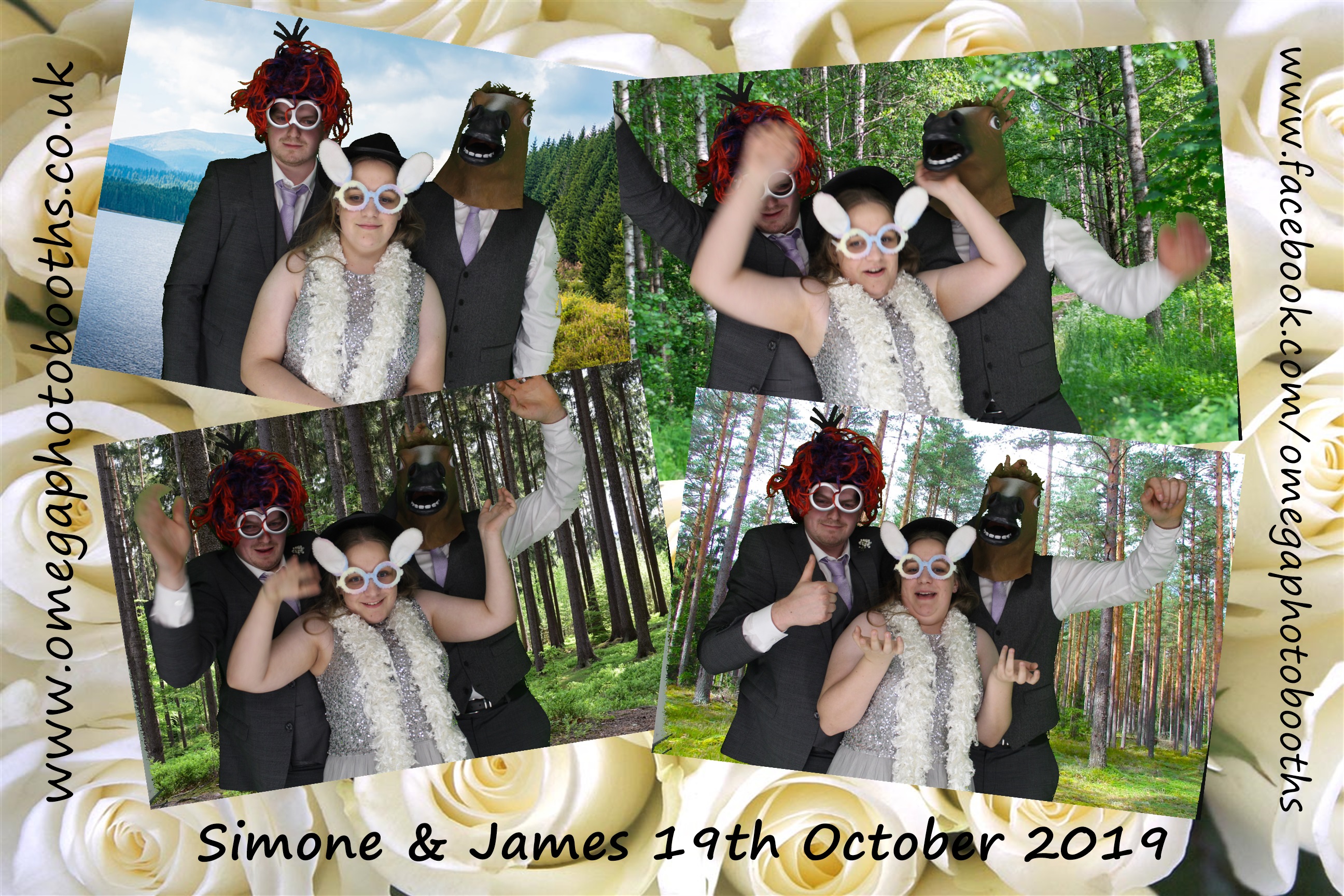 Simone & James Wedding | View more photos from the event at gallery.omegaphotobooths.co.uk/u/Omega-Photobooths/Simone-James-Wedding